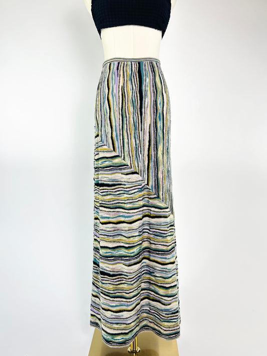 Vintage Missoni Multi Color Skirt