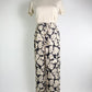 Nanushka Brown/Cream Floral Pants