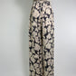 Nanushka Brown/Cream Floral Pants