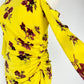 ALC Yellow and Red Flowers Dress