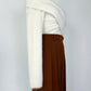 Jonathan Simkhai Cream Cross Over Sweater