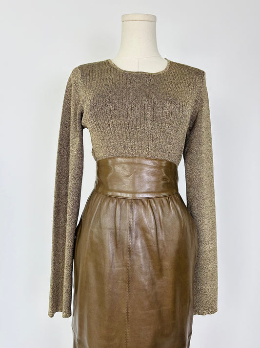 Yansi Fugel Brown Sweater