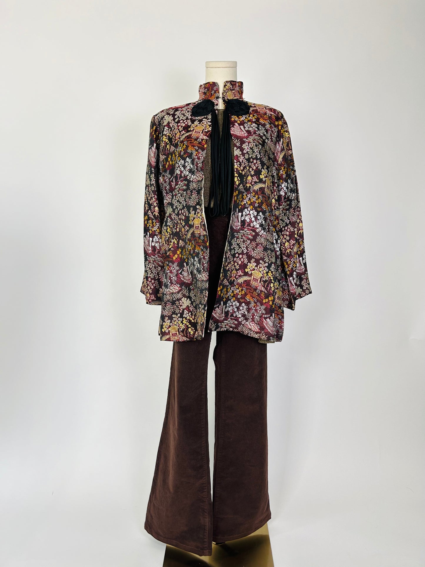 Vintage Asian Print Jacket