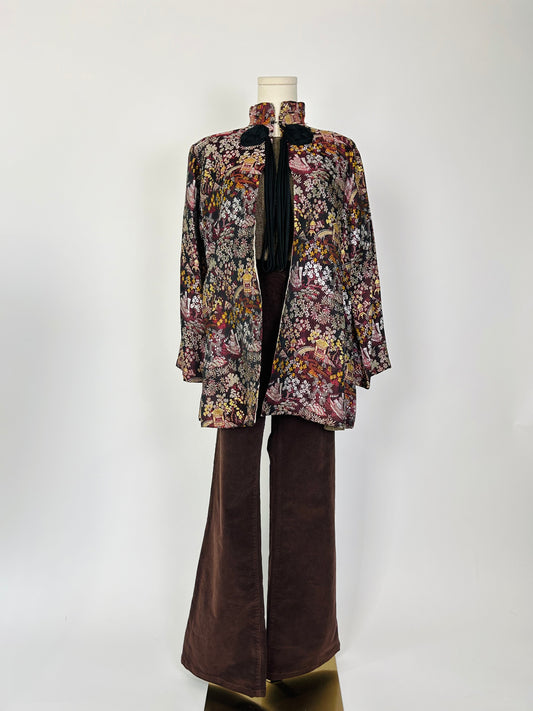 Vintage Asian Print Jacket