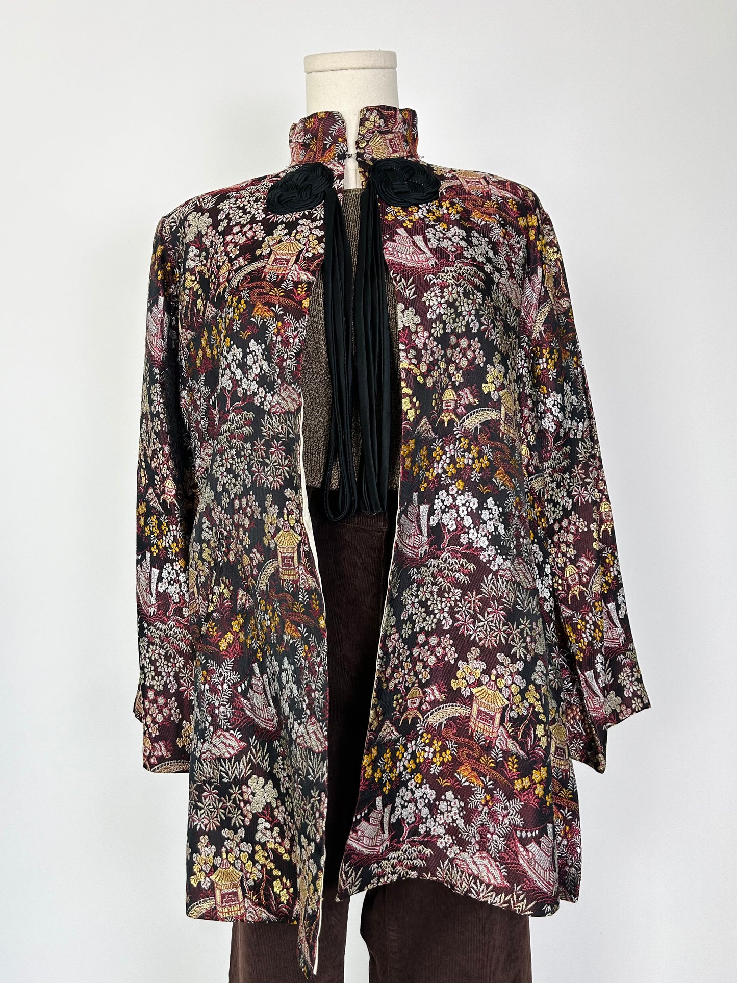 Vintage Asian Print Jacket