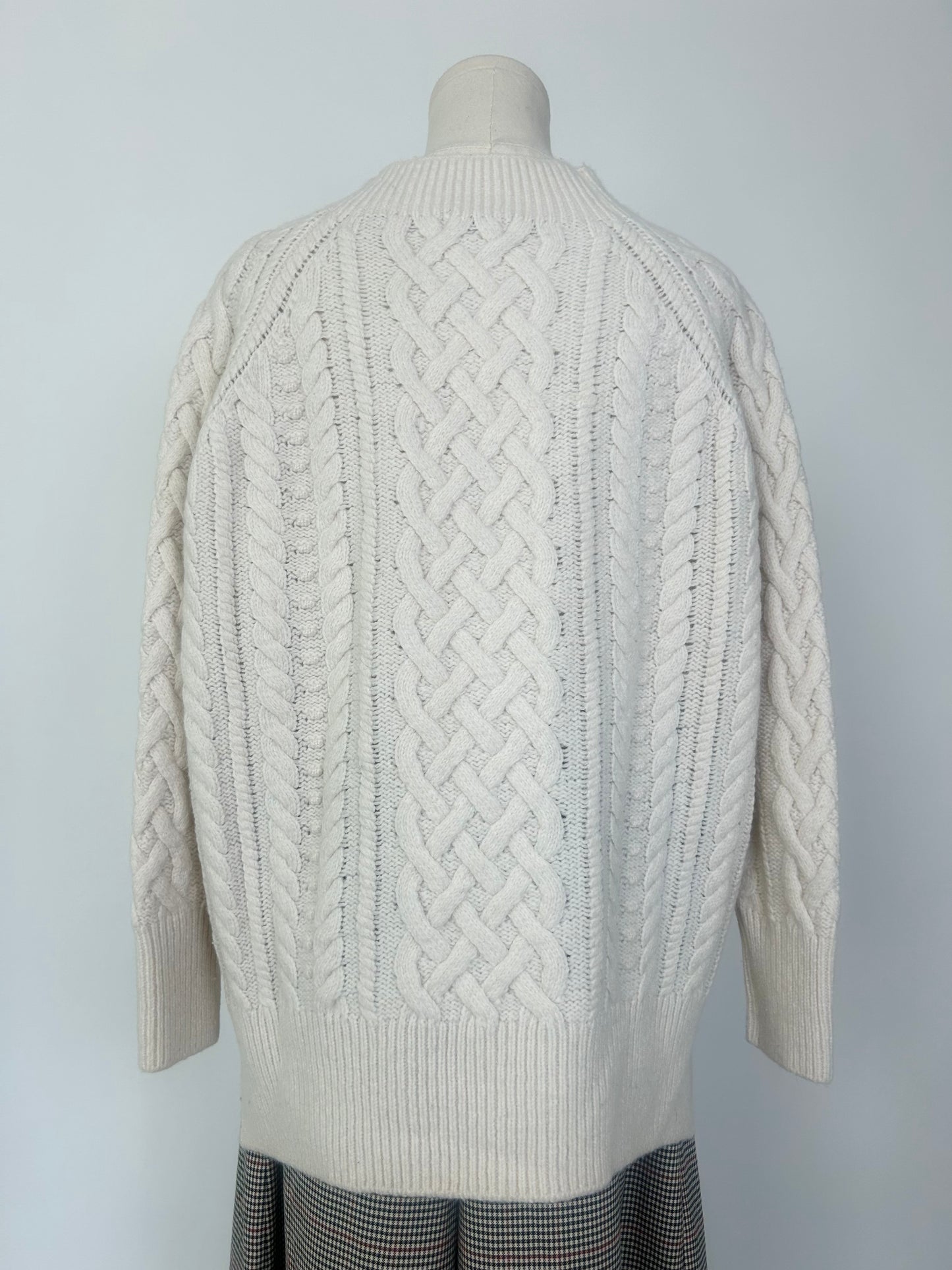 Vince Cable Knit Cream Sweater