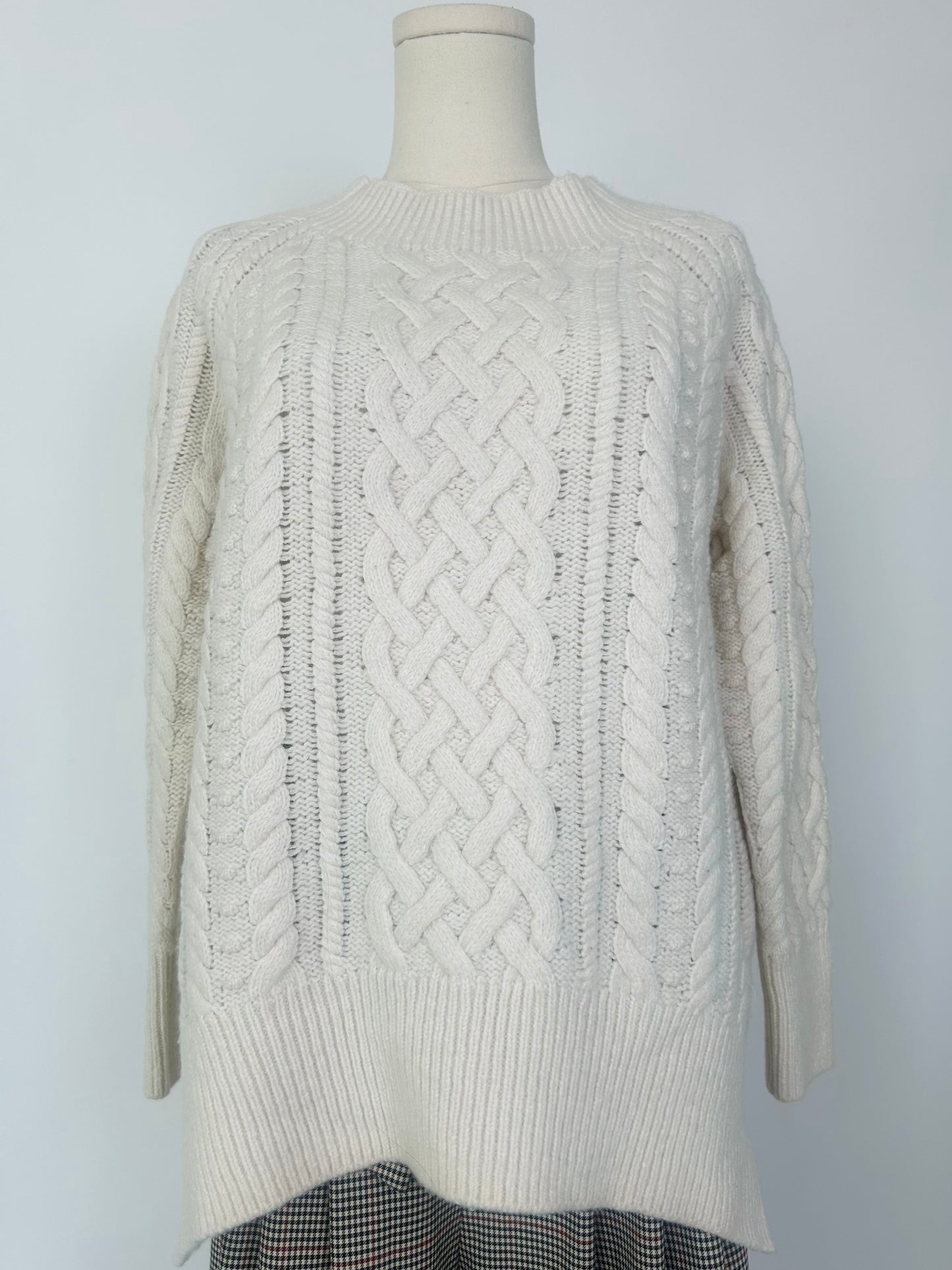 Vince Cable Knit Cream Sweater