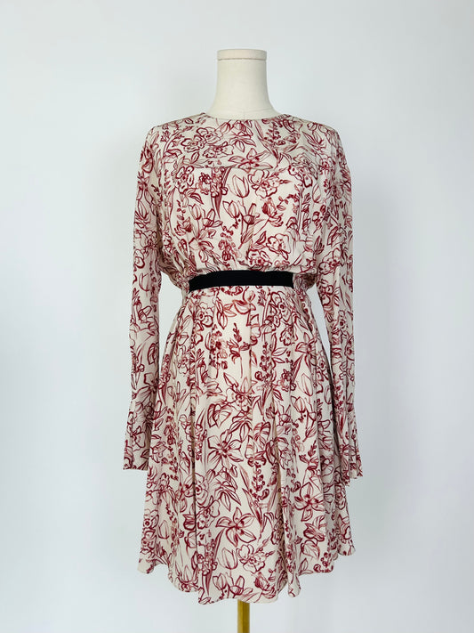 Jason Wu White and Red Floral Dress