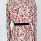 Jason Wu White and Red Floral Dress