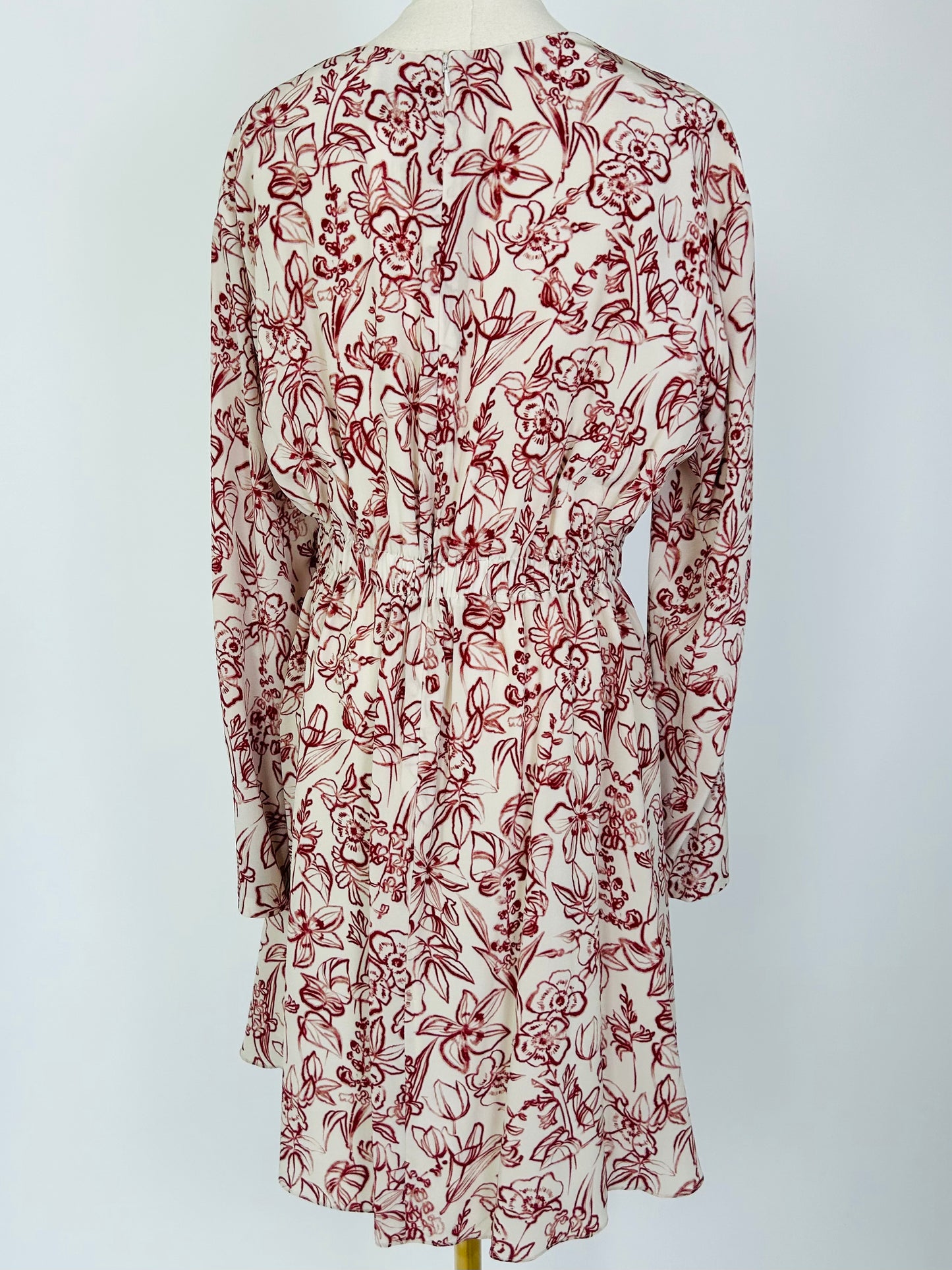 Jason Wu White and Red Floral Dress