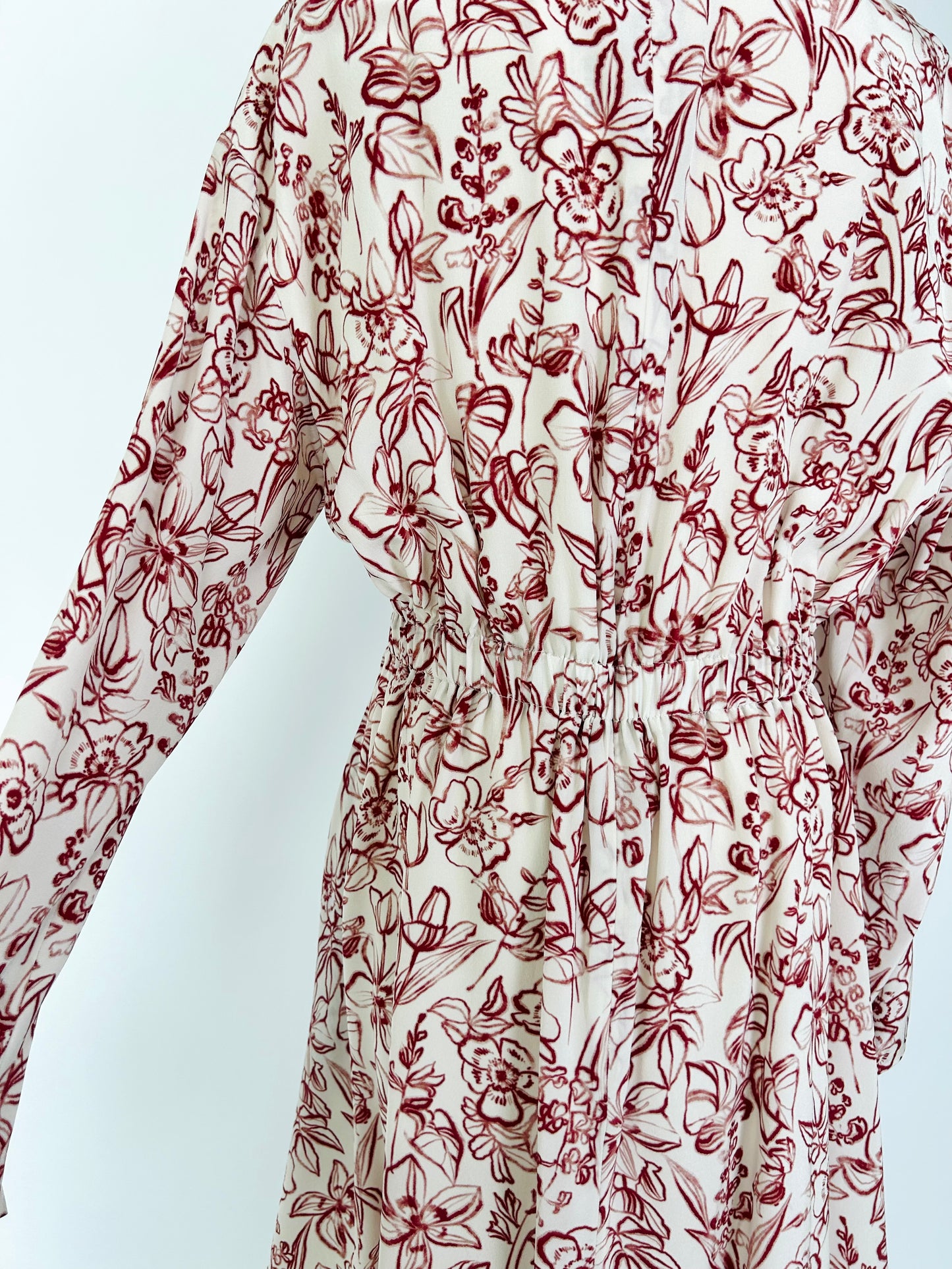 Jason Wu White and Red Floral Dress