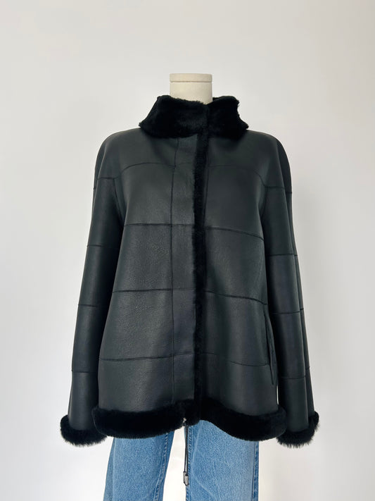 Grenn Pilot Reversible Shearling Jacket