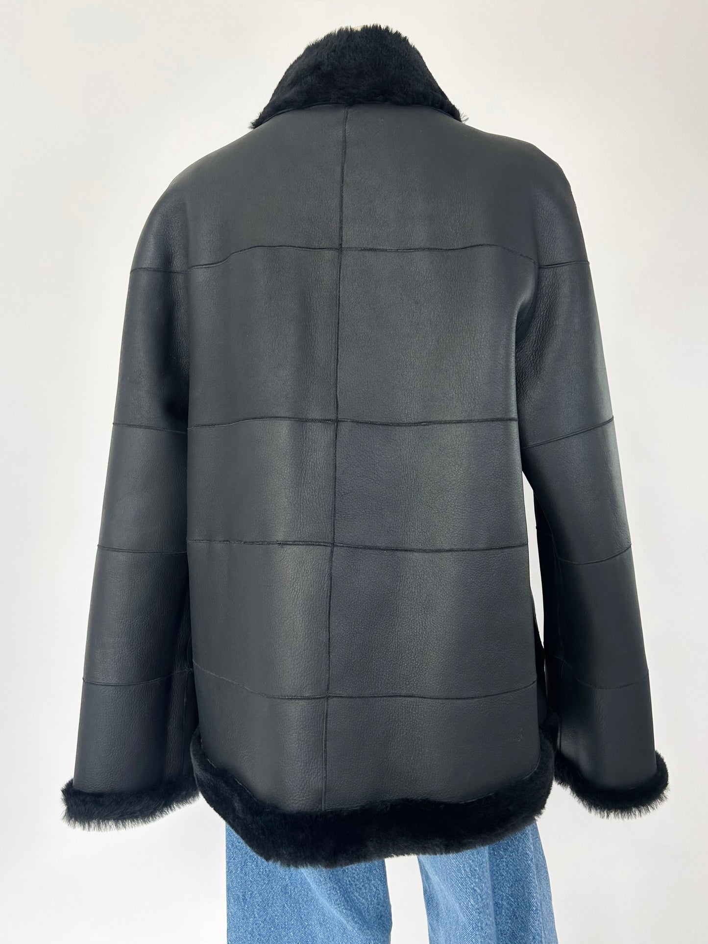 Grenn Pilot Reversible Shearling Jacket