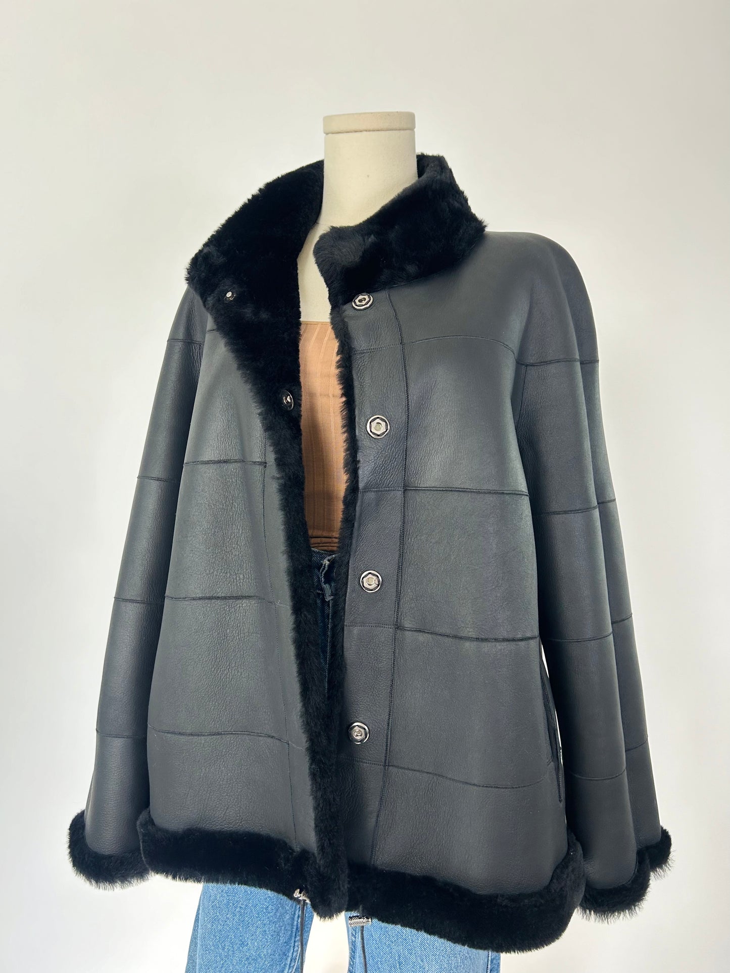 Grenn Pilot Reversible Shearling Jacket