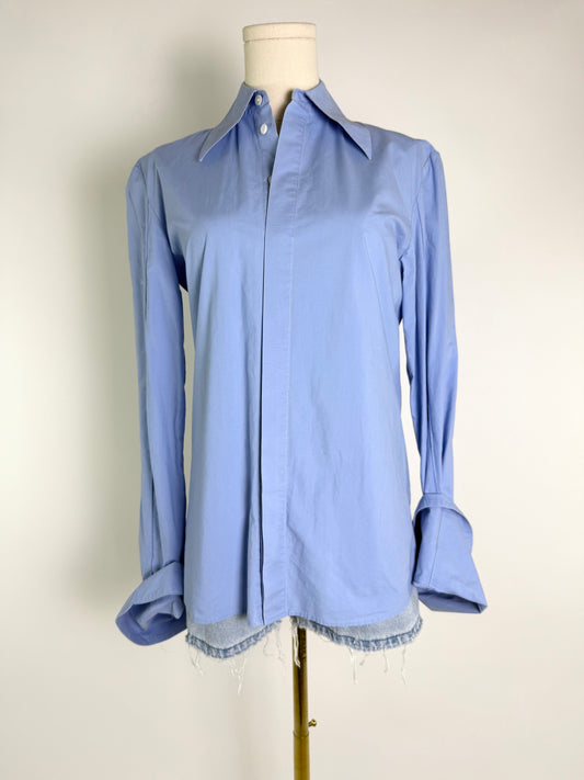 Vintage Awake Light Blue Blouse