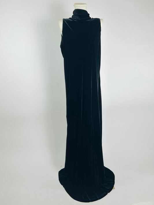 Lafayette 148 Black Velvet Dress