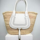 Chloe Medium Marci Straw Bag