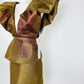 Ronny Kobo Gold Shimmer Dress