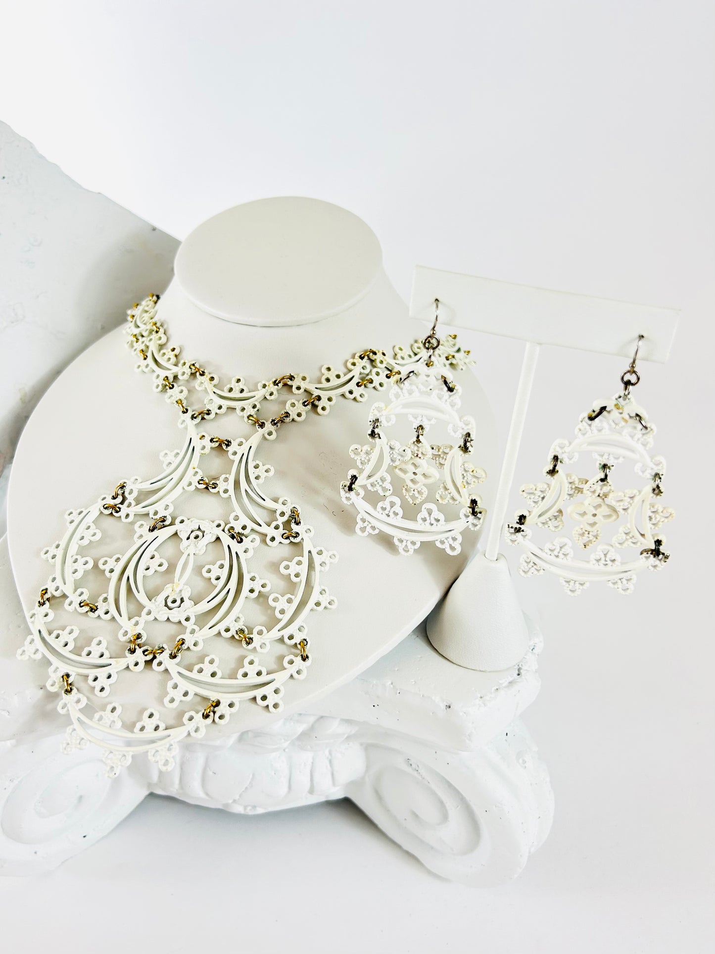 Vintage Necklace and Earring Set