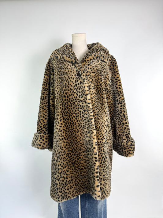 Vintage Olympia Leopard Coat