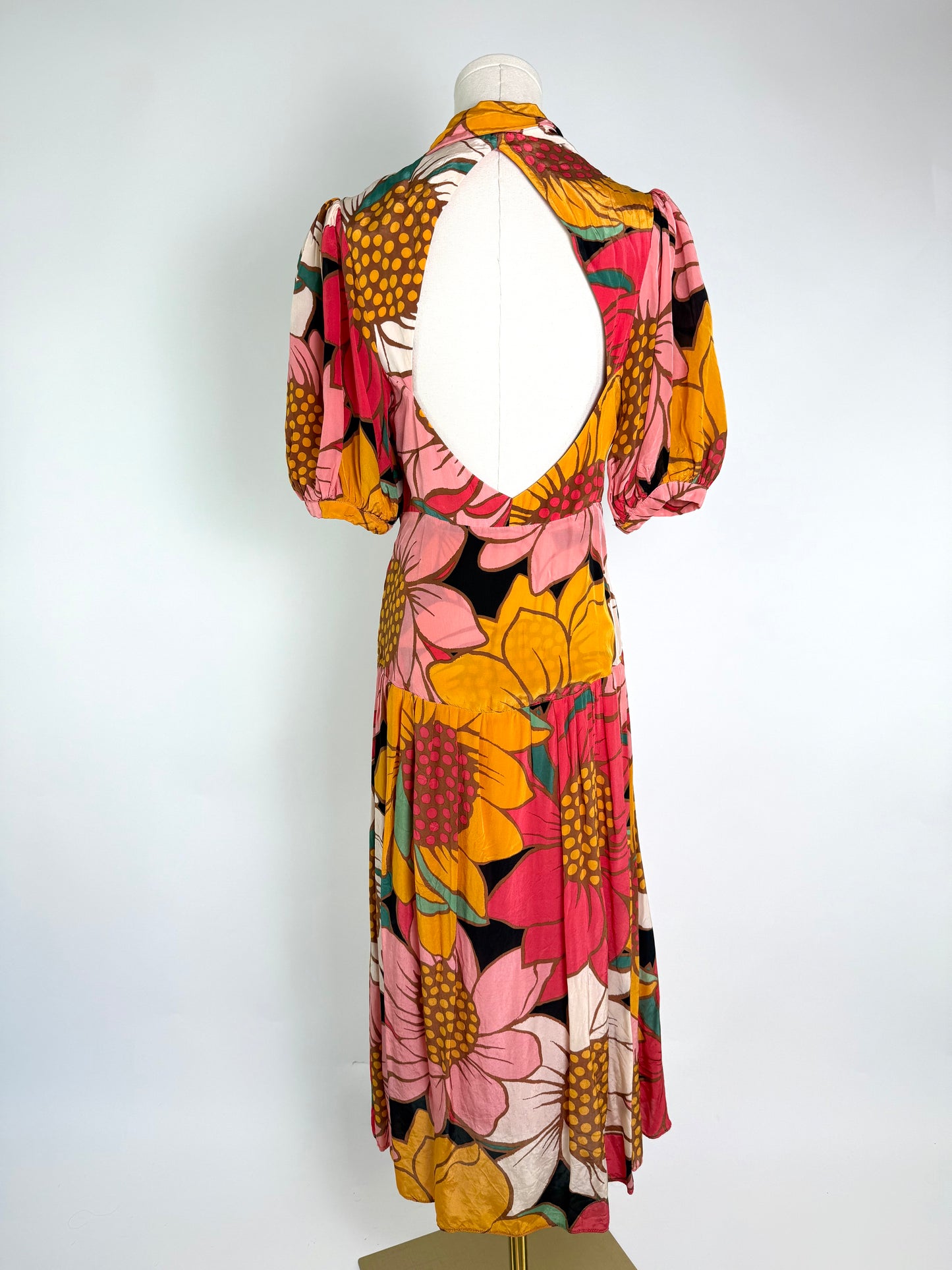 Farm Rio Sunflowers Midi Dress
