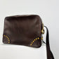 Celine Brown Studded Handbag