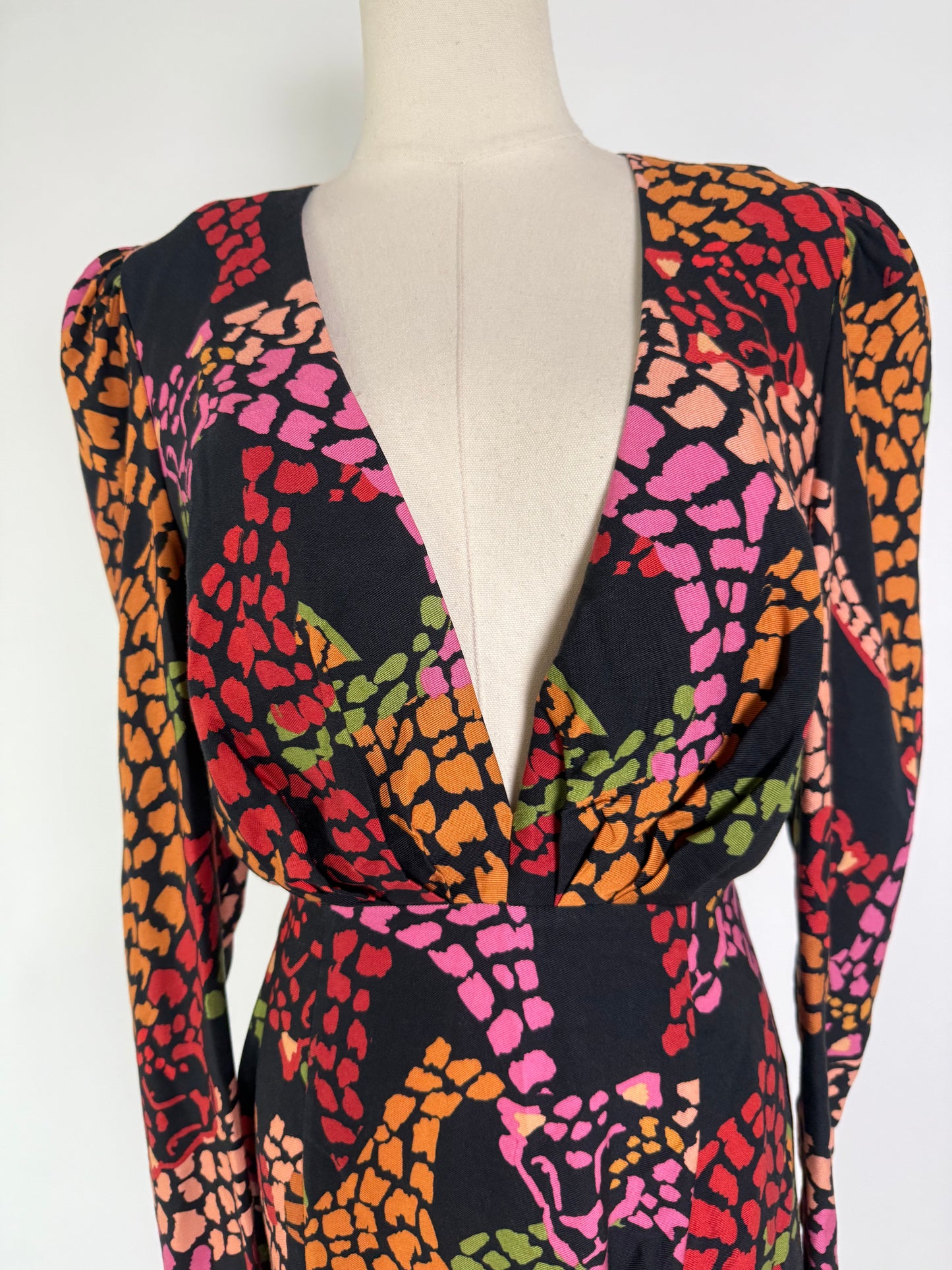 Farm Rio Leopard Dress