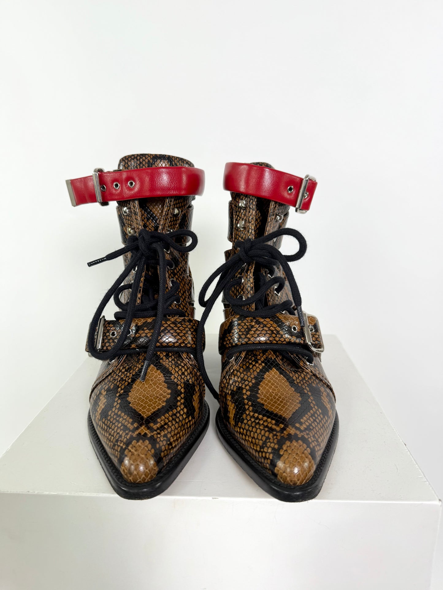 Chloe Snake Print Boot