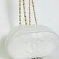 Vintage Chanel White Tassel Bag