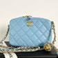 Chanel CC Pearl Crush Blue Bag