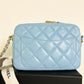 Chanel CC Pearl Crush Blue Bag