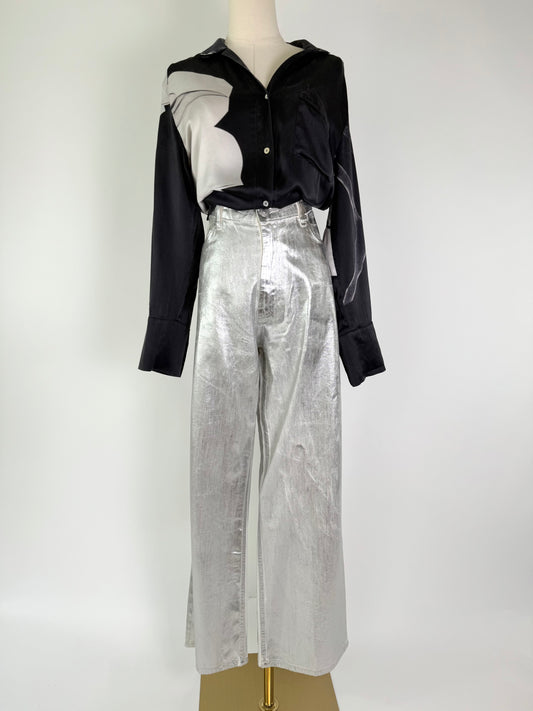 Zara Silver Pants