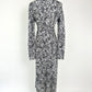 Diane Von Furstenberg Abigail Silk Print Wrap Dress