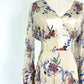 Vintage ECI New York Silk Floral Dress