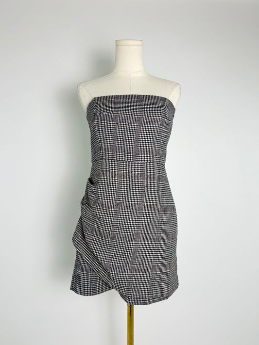 House of Harlow Mini Houndstooth Dress