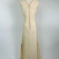 Vintage Gabii Cream Embellished Dress and Shawl