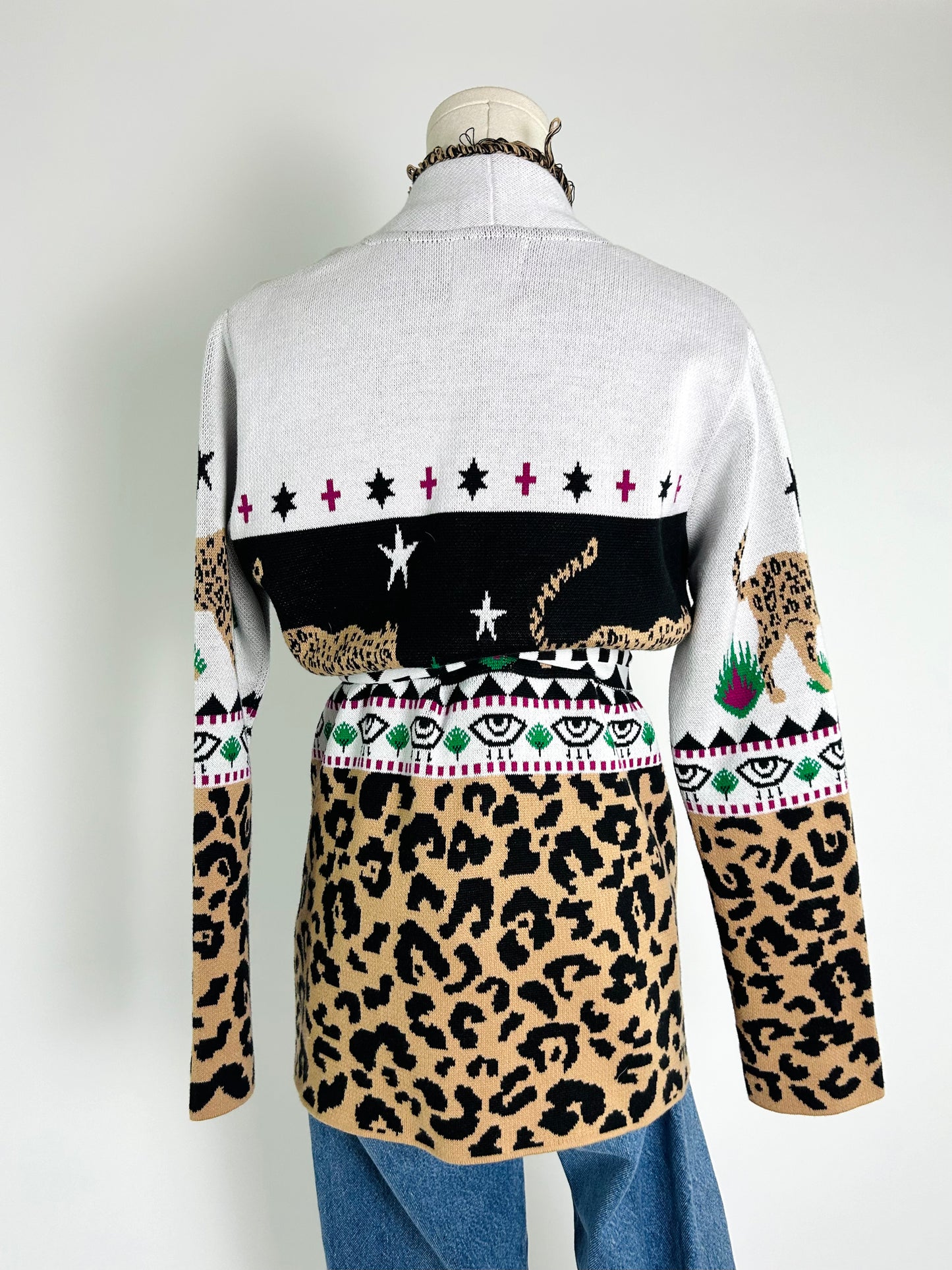 Hayley Menzies Cheetah Cardigan