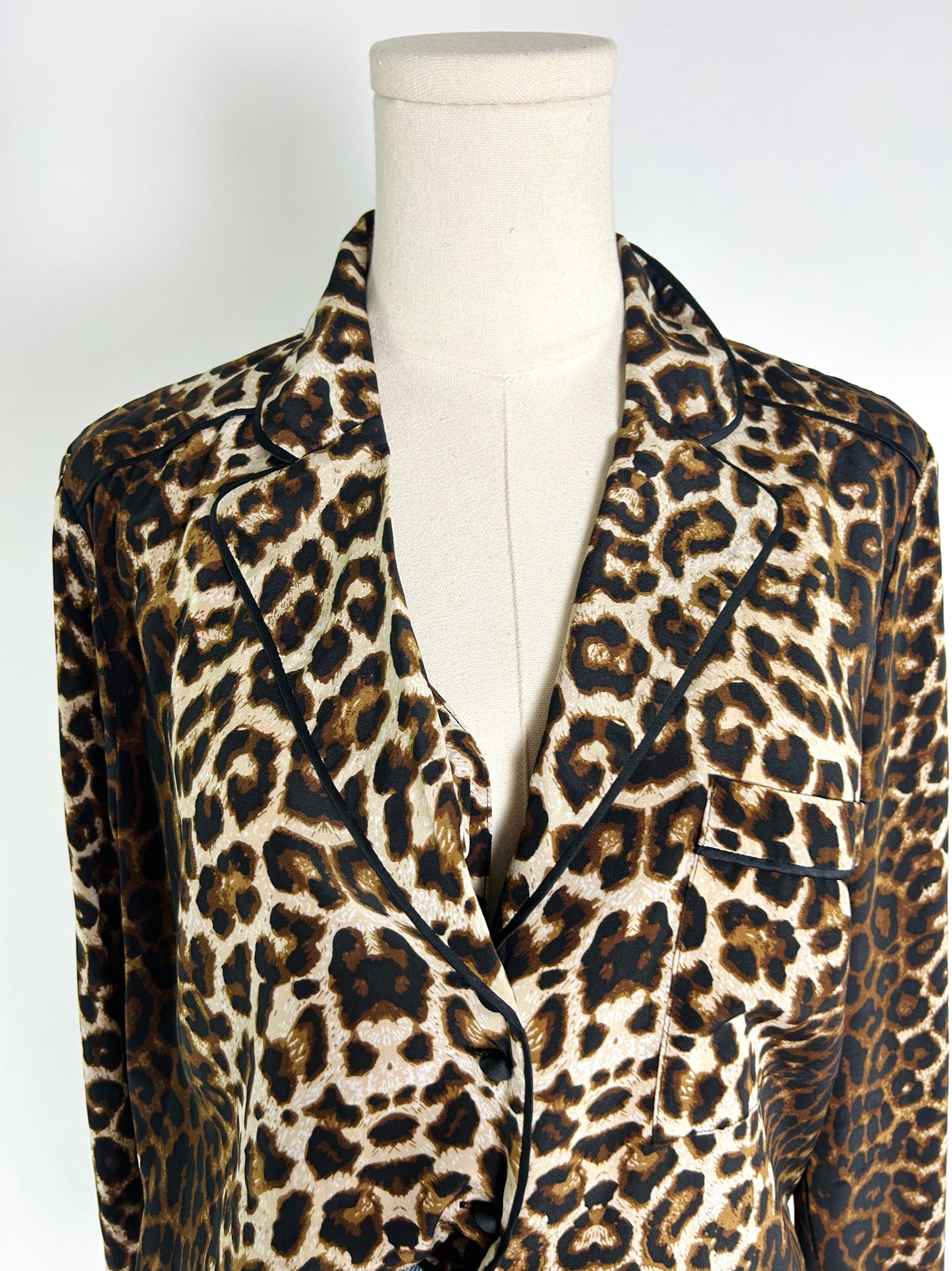 Veronica Beard Leopard Top