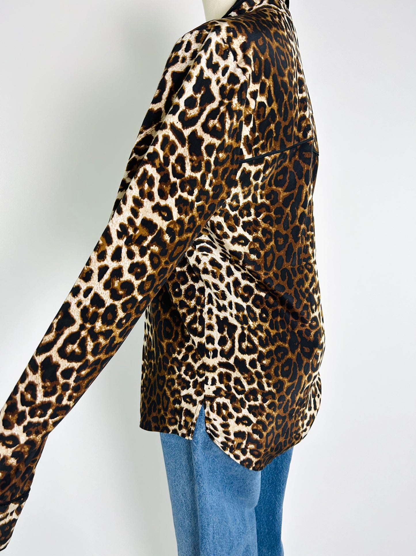 Veronica Beard Leopard Top