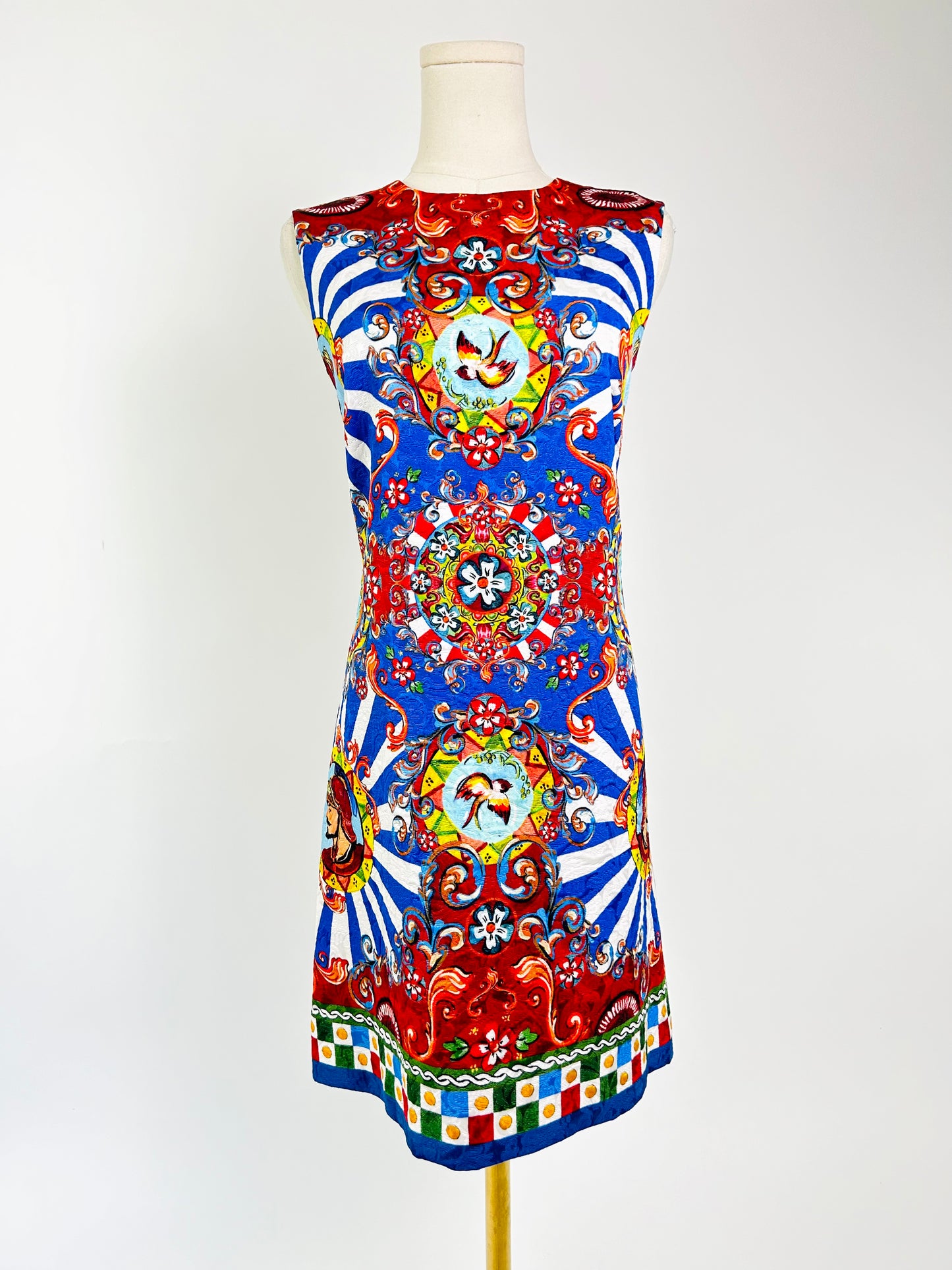 Dolce & Gabbana Carretto Print Dress