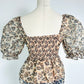 Endless Rose Leopard Chiffon Top