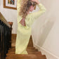 Valentino Citron Dress