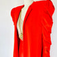 Vintage Pamela Edwards Orange Jacket and Pant Set