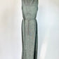 Chanel Grey Dress with Chain Belt