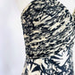 Oscar de la Rrenta 2008 AD Campaign Silk Pheasant Feather Runway Dress Gown